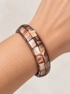 Rose Shell Mosaic Bracelet