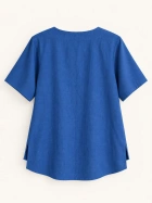 Rounded Neck Top