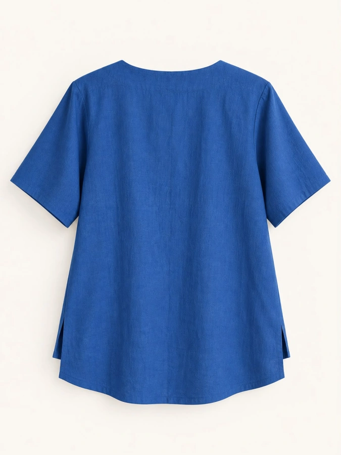 Rounded Neck Top