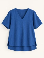 Rounded Neck Top