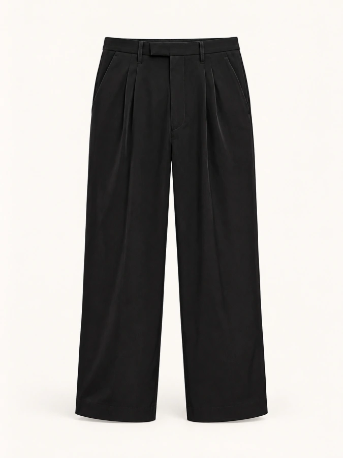 Hare Pleated Wide leg Trousers