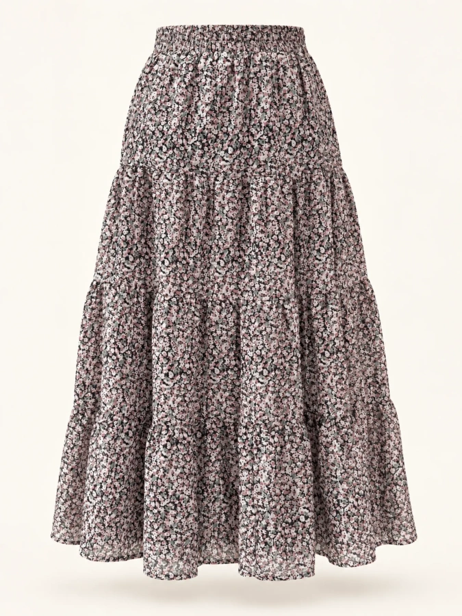 Max Floral Midi Skirt